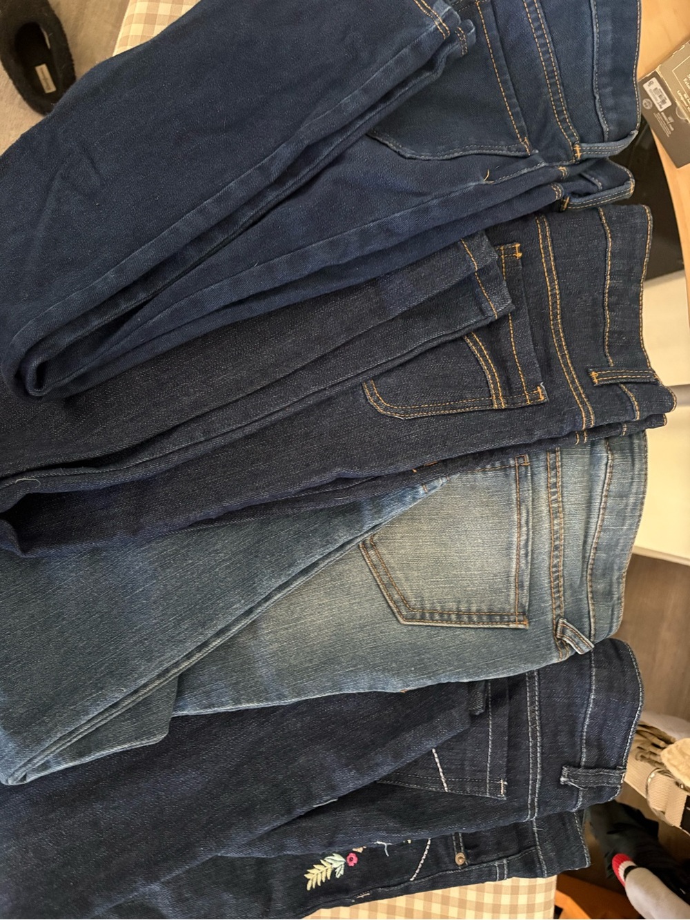 Old Navy Kids Jeans Denim Mix - Dark and Light Blue